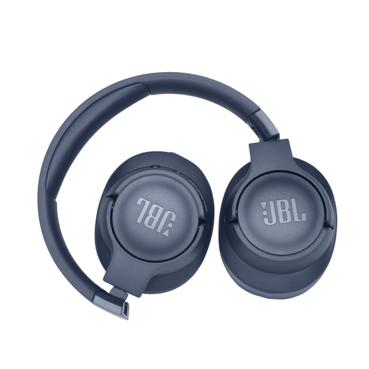 JBL Tune 710BT - Blue - Wireless Over-Ear Headphones - Detailshot 3